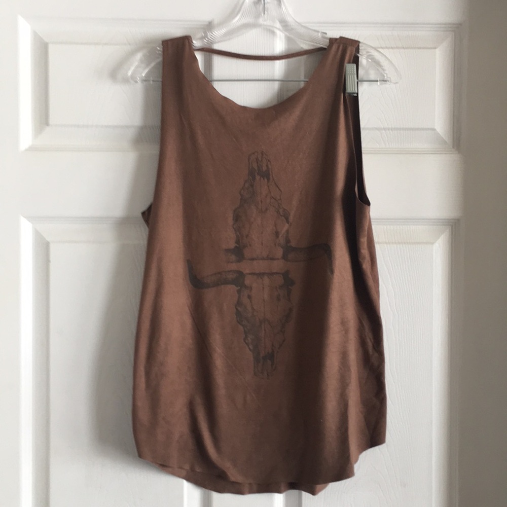 Suede shirt/tank